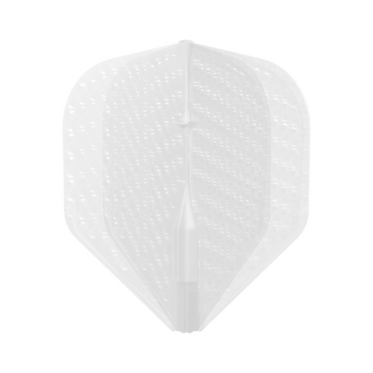 Dart Flights L-Style L1EZ DIMPLE Clear B. Standard