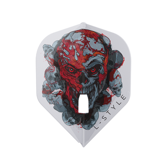 Dart Flight L-Style Signature Champagne Flight: L1PRO Standard Ryan Searle V4 Clear White