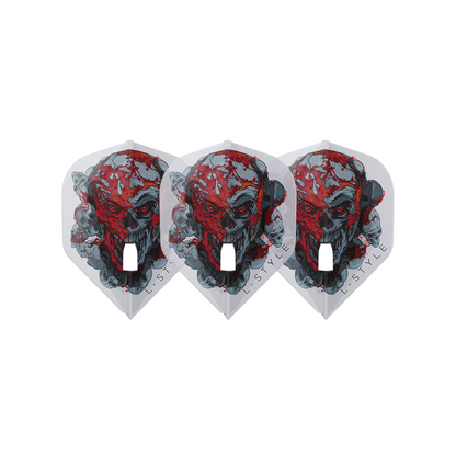 Dart Flight L-Style Signature Champagne Flight: L1PRO Standard Ryan Searle V4 Clear White