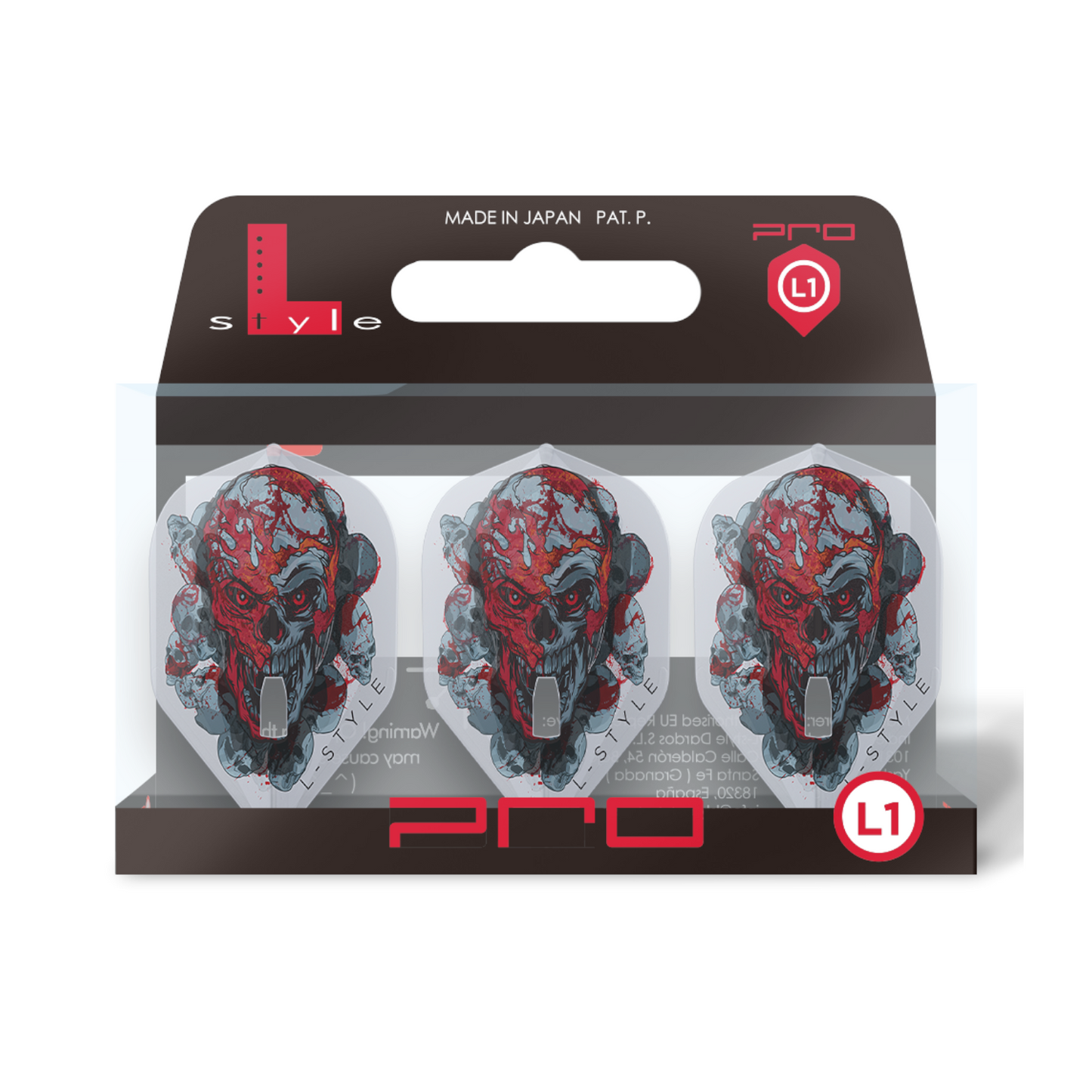 Dart Flight L-Style Signature Champagne Flight: L1PRO Standard Ryan Searle V4 Clear White