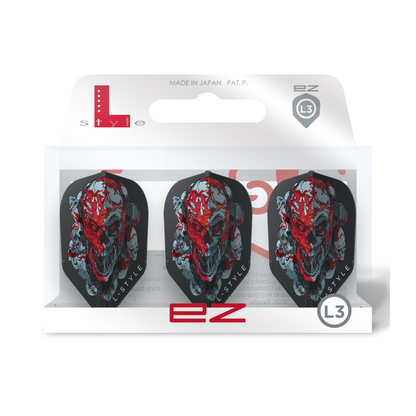 Dart Flight L-Style Signature Champagne Flight: L3EZ Shape Ryan Searle V4 Black