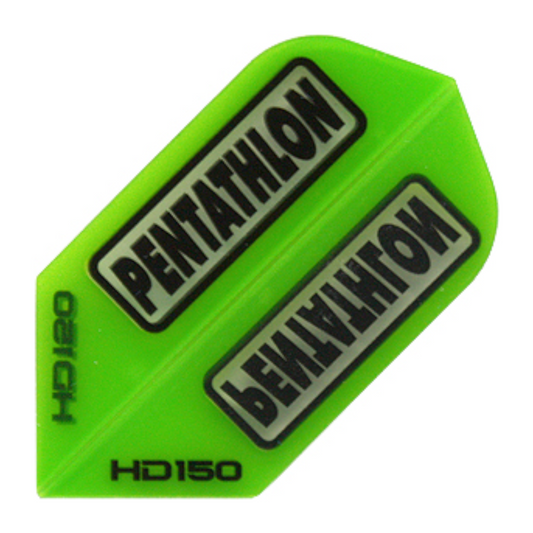 Dart Flights Pentathlon HD 150 grün slim
