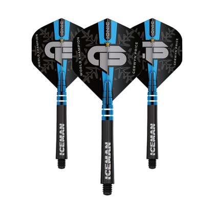 Dart Flight REDDRAGON Gerwyn Price World Champion SE Flight & Black Shaft Combo