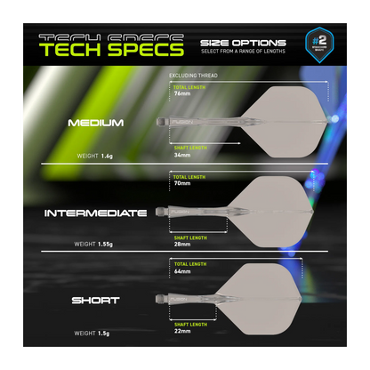 Dart Flight WINMAU Fusion System Smoke Grey