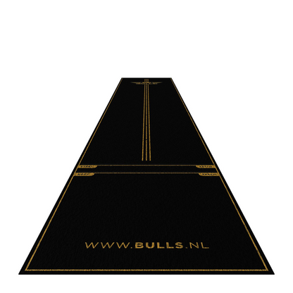 Dartmatte BULL'S Teppich Advantage Schwarz 300 x 85 cm