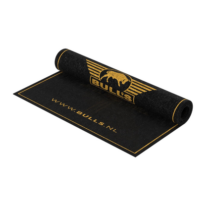 Dartmatte BULL'S Teppich Advantage Schwarz 300 x 85 cm
