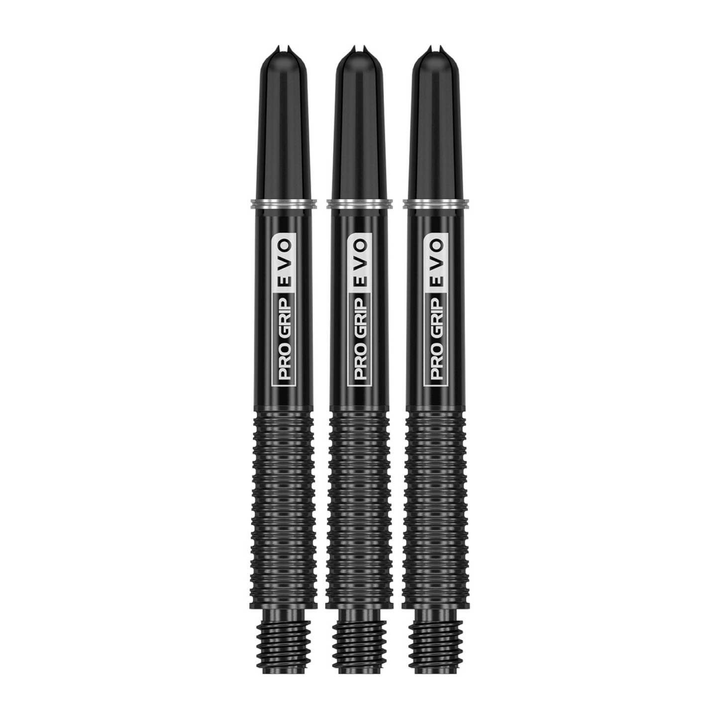 Dart Shafts TARGET PRO GRIP EVO Schwarz Medium
