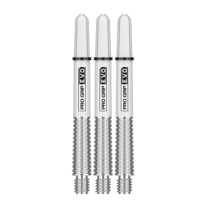 Dart Shafts TARGET PRO GRIP EVO Silber Medium