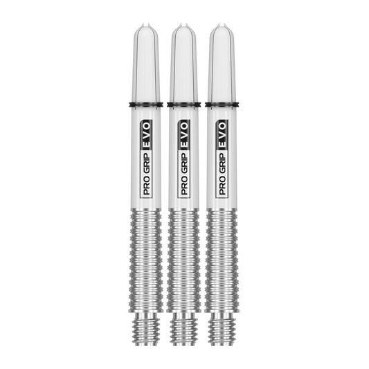 Dart Shafts TARGET PRO GRIP EVO Silber Medium