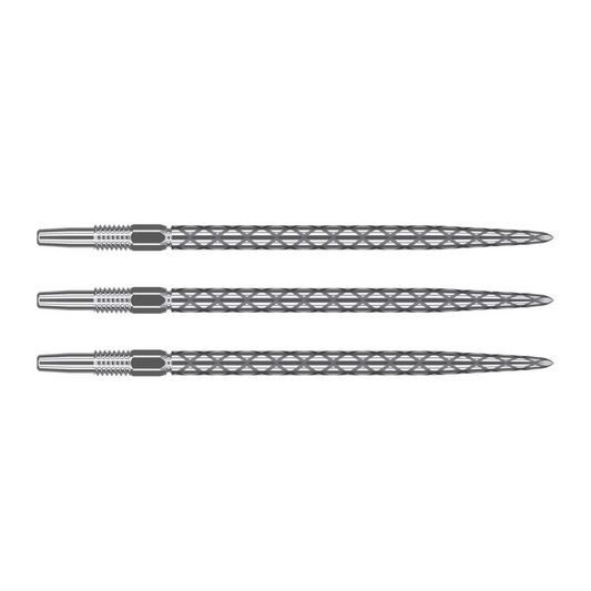 Steeldart Spitzen TARGET SWISS POINT DIAMOND PRO Silber 40 mm