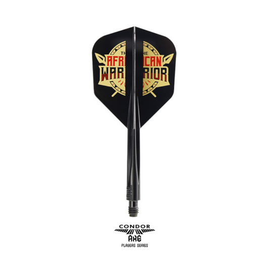 Dart Flights CONDOR AXE A.W Inspiration2 Schwarz Small