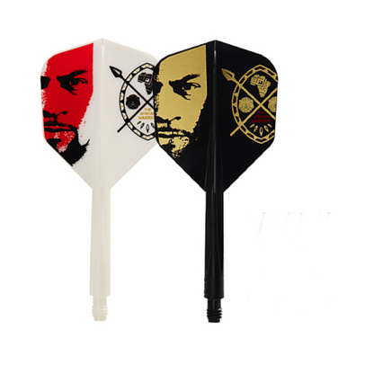 Dart Flights CONDOR AXE A.W Inspiration3 Weiß Small