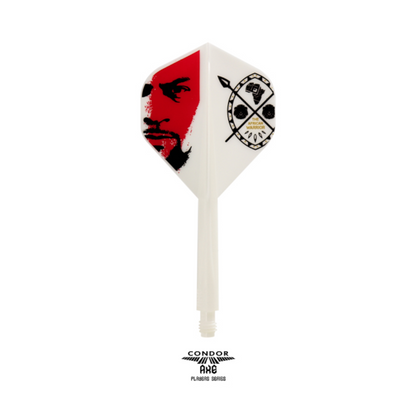 Dart Flights CONDOR AXE A.W Inspiration3 Weiß Standard