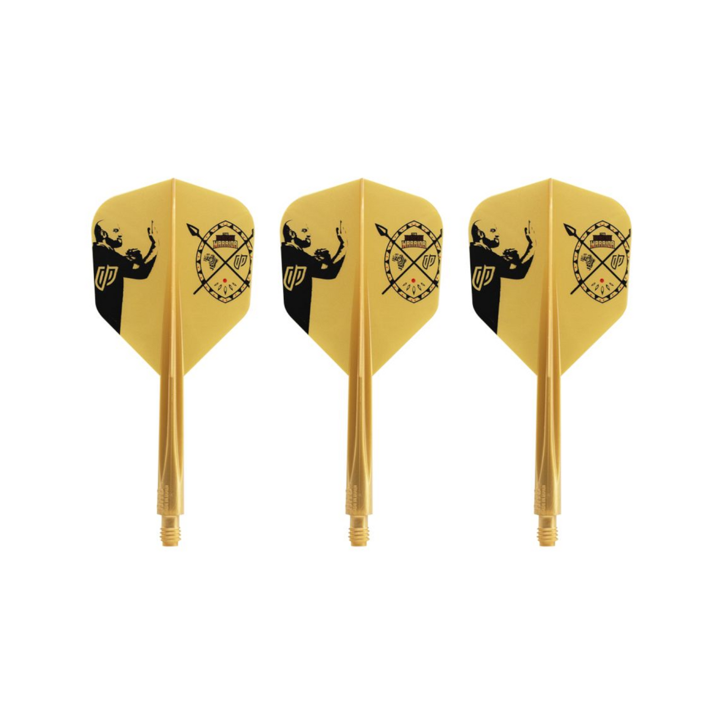 Dart Flights CONDOR AXE A.W Inspiration4 Metallic Gold Small