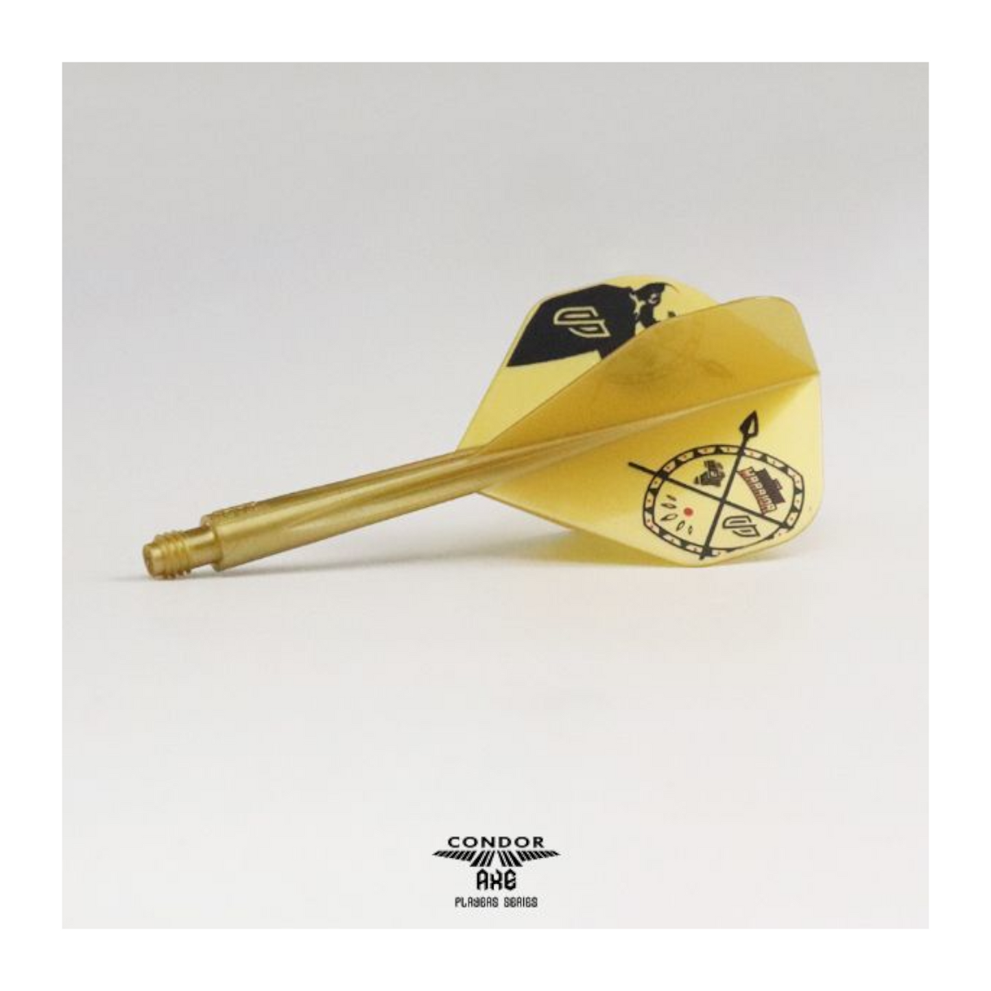 Dart Flights CONDOR AXE A.W Inspiration4 Metallic Gold Small
