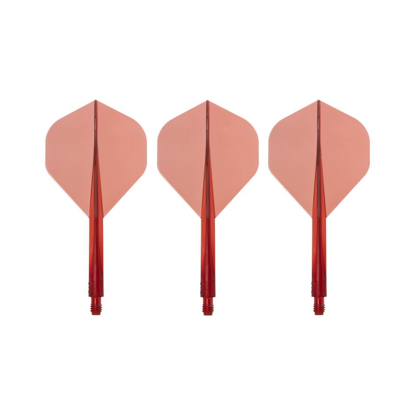 Dart Flights CONDOR AXE Clear-Red Standard