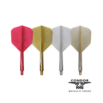 Dart Flights CONDOR AXE Metallic Champaign Gold Standard