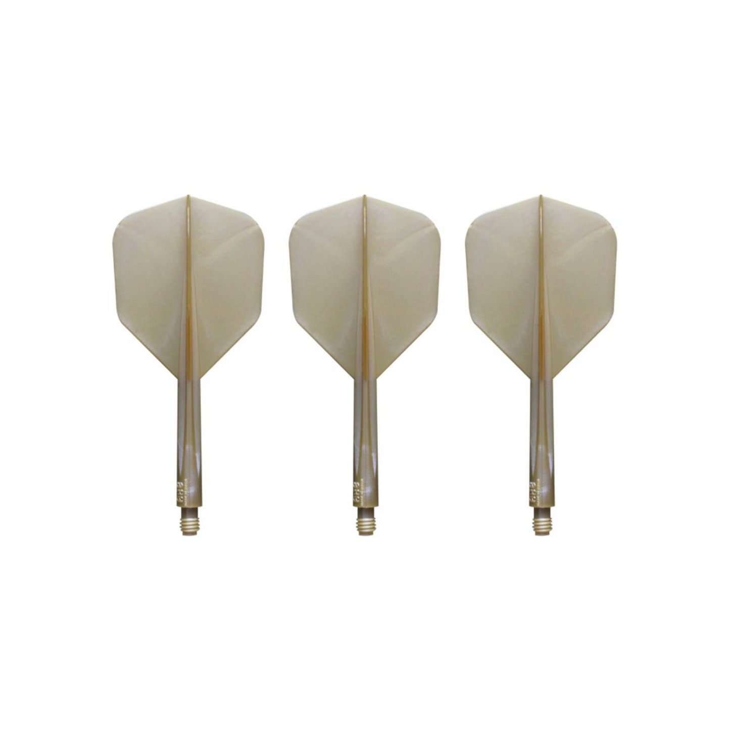 Dart Flights CONDOR AXE Metallic Champagner-Gold Small
