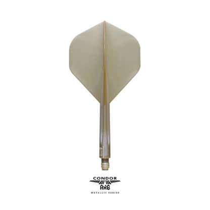 Dart Flights CONDOR AXE Metallic Champaign Gold Standard