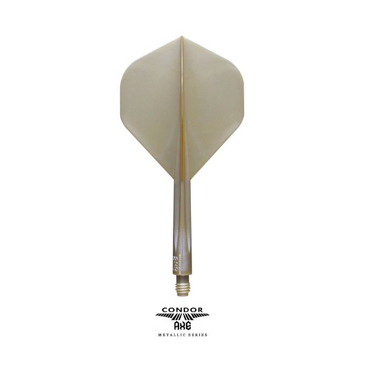 Dart Flights CONDOR AXE Metallic Champaign Gold Standard