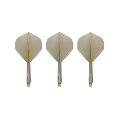 Dart Flights CONDOR AXE Metallic Champaign Gold Standard