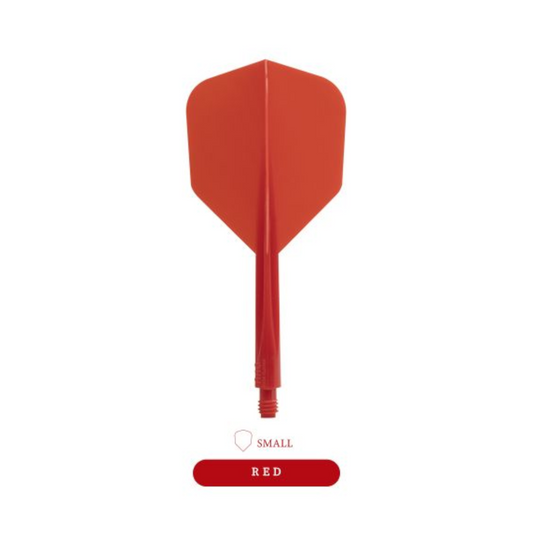 Dart Flights CONDOR AXE Rot Small