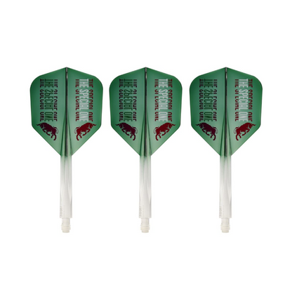Dart Flights CONDOR AXE José De Sousa Special One Green Small