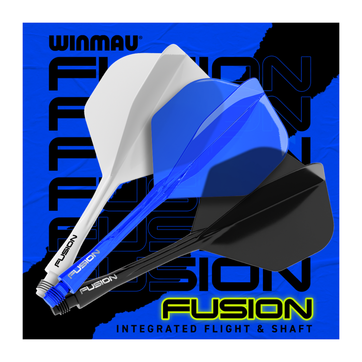 Dart Flight WINMAU Fusion System Azur Blue