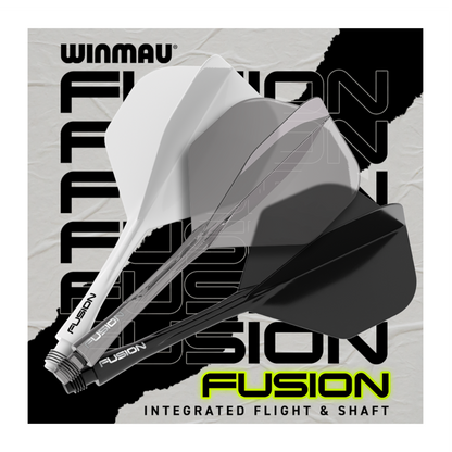 Dart Flight WINMAU Fusion System Smoke Grey