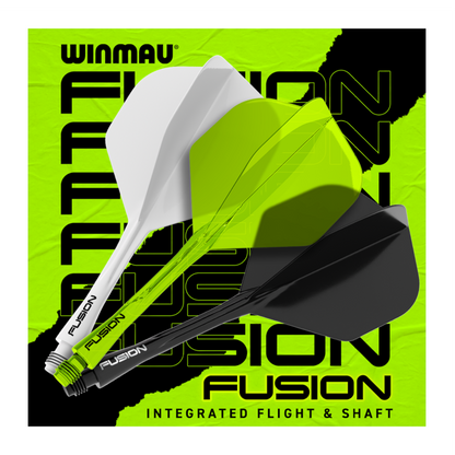 Dart Flight WINMAU Fusion System Yellow