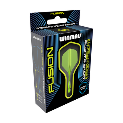 Dart Flight WINMAU Fusion System Yellow