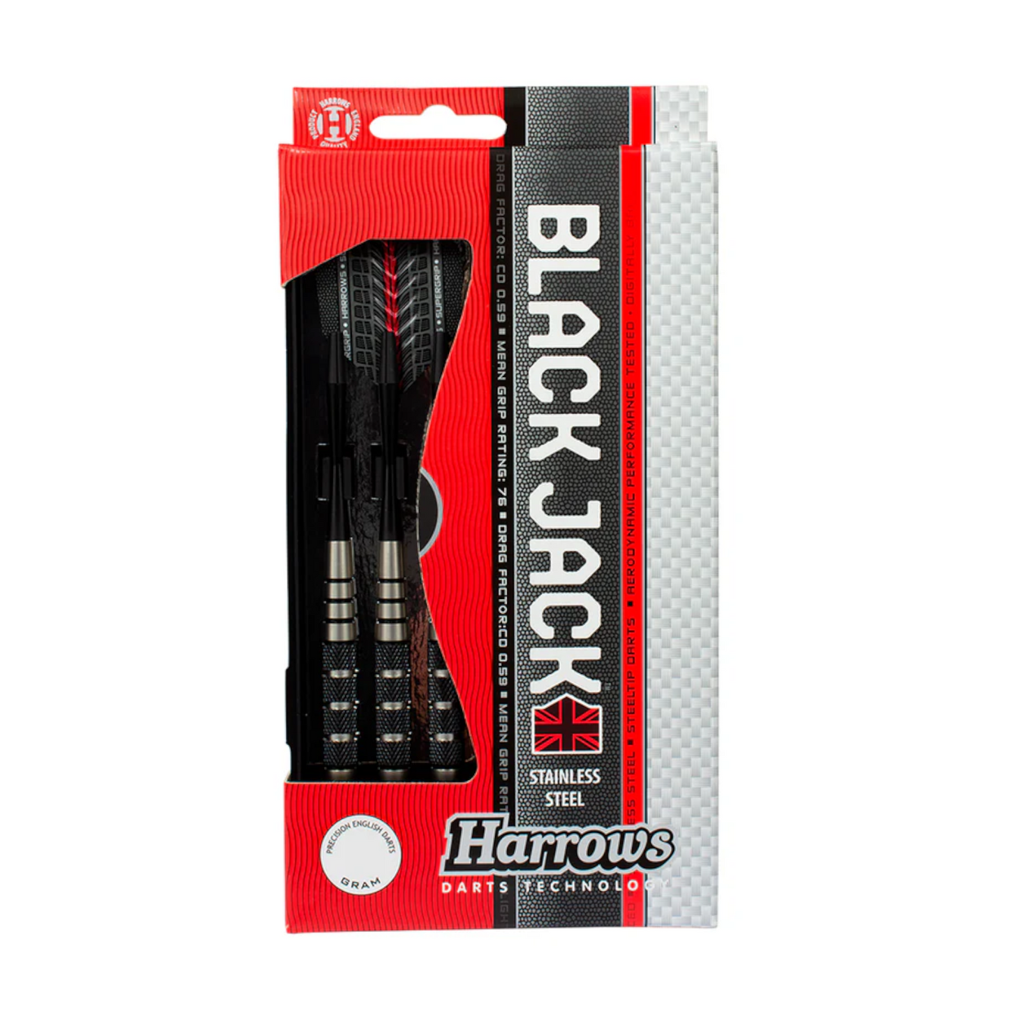 Steeldart HARROWS Black Jack