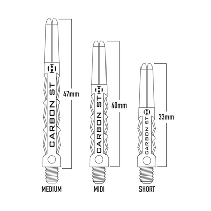 Dart Shaft HARROWS Carbon ST Shafts Yellow