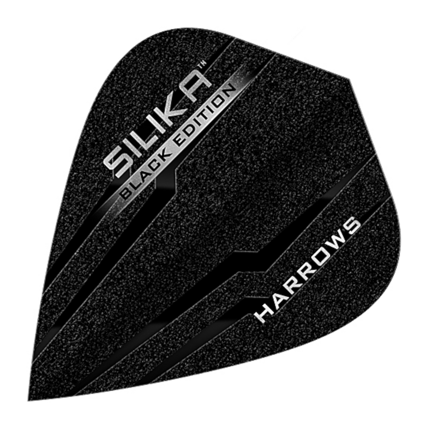 Dart Flights HARROWS Silika Black Edition Kite