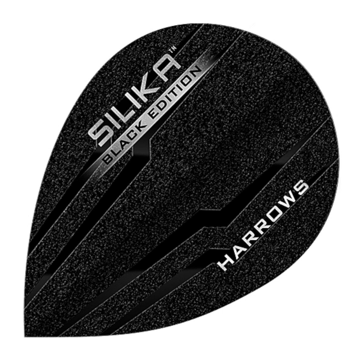 Dart Flights HARROWS Silika Black Edition Pear