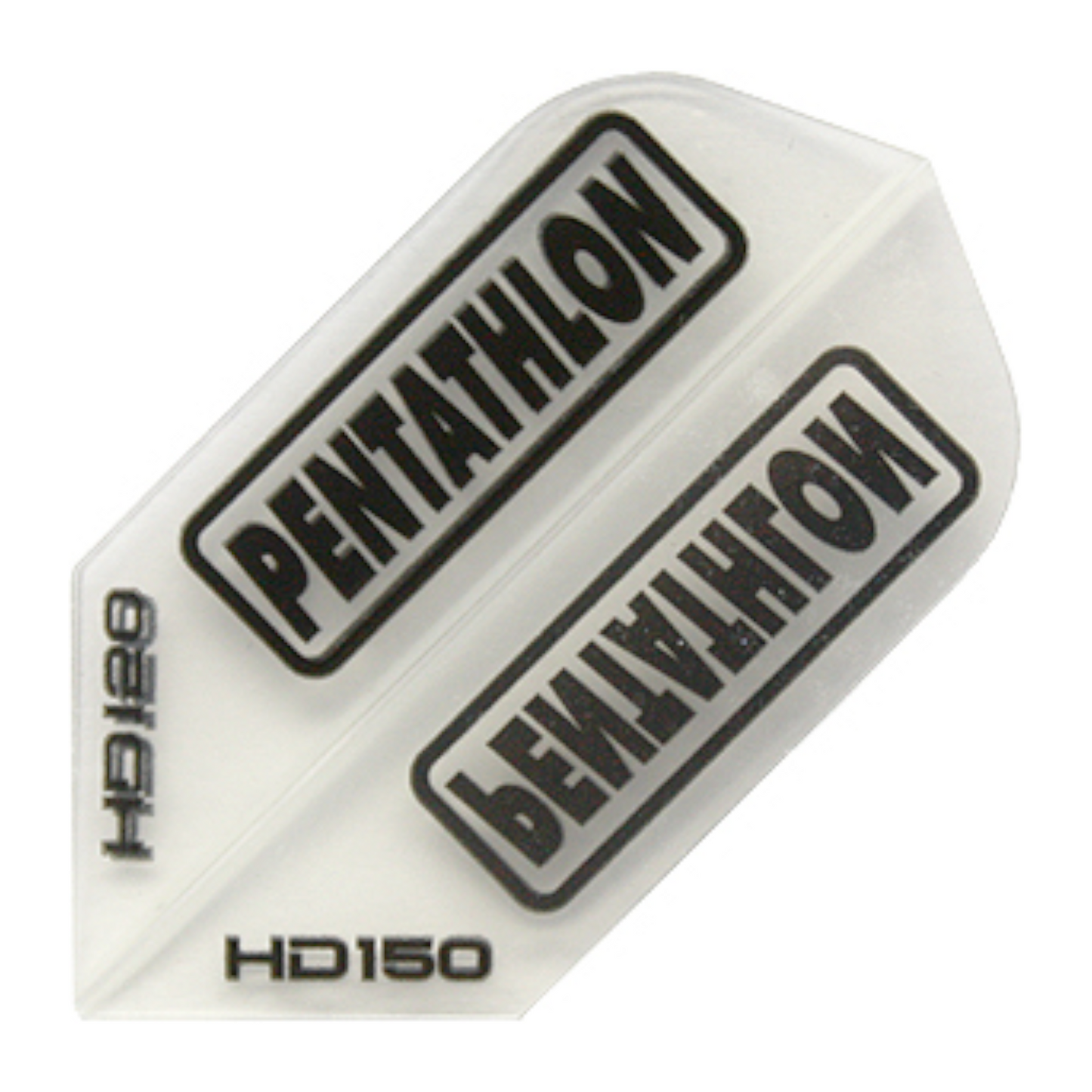 Dart Flights Pentathlon HD 150 clear slim