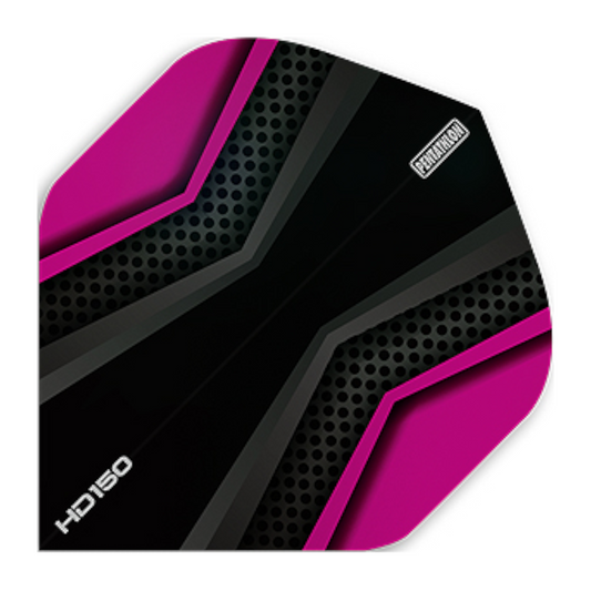 Dart Flights  Pentathlon HD150 Flights NO.2 magenta/blk