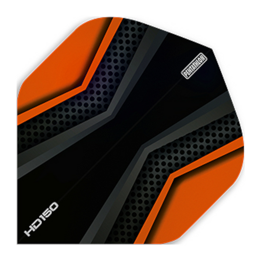 Dart Flights  Pentathlon HD150 Flights NO.2 orange/blk