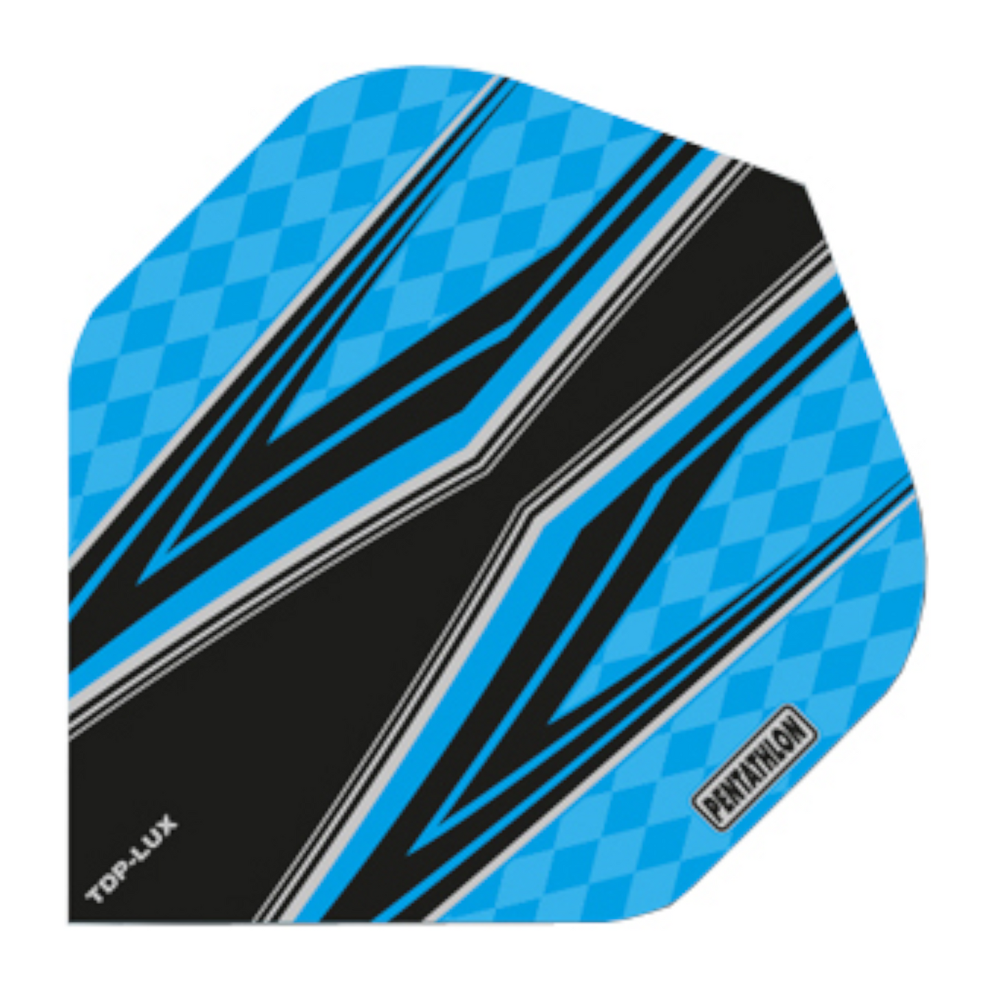 Dart Flights Pentathlon TDP LUX cyan/black