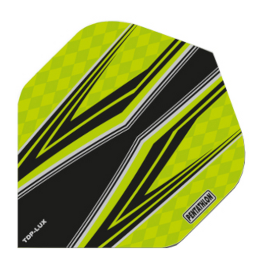 Dart Flights Pentathlon TDP LUX green/black