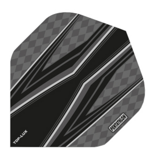 Dart Flights Pentathlon TDP LUX grey/black