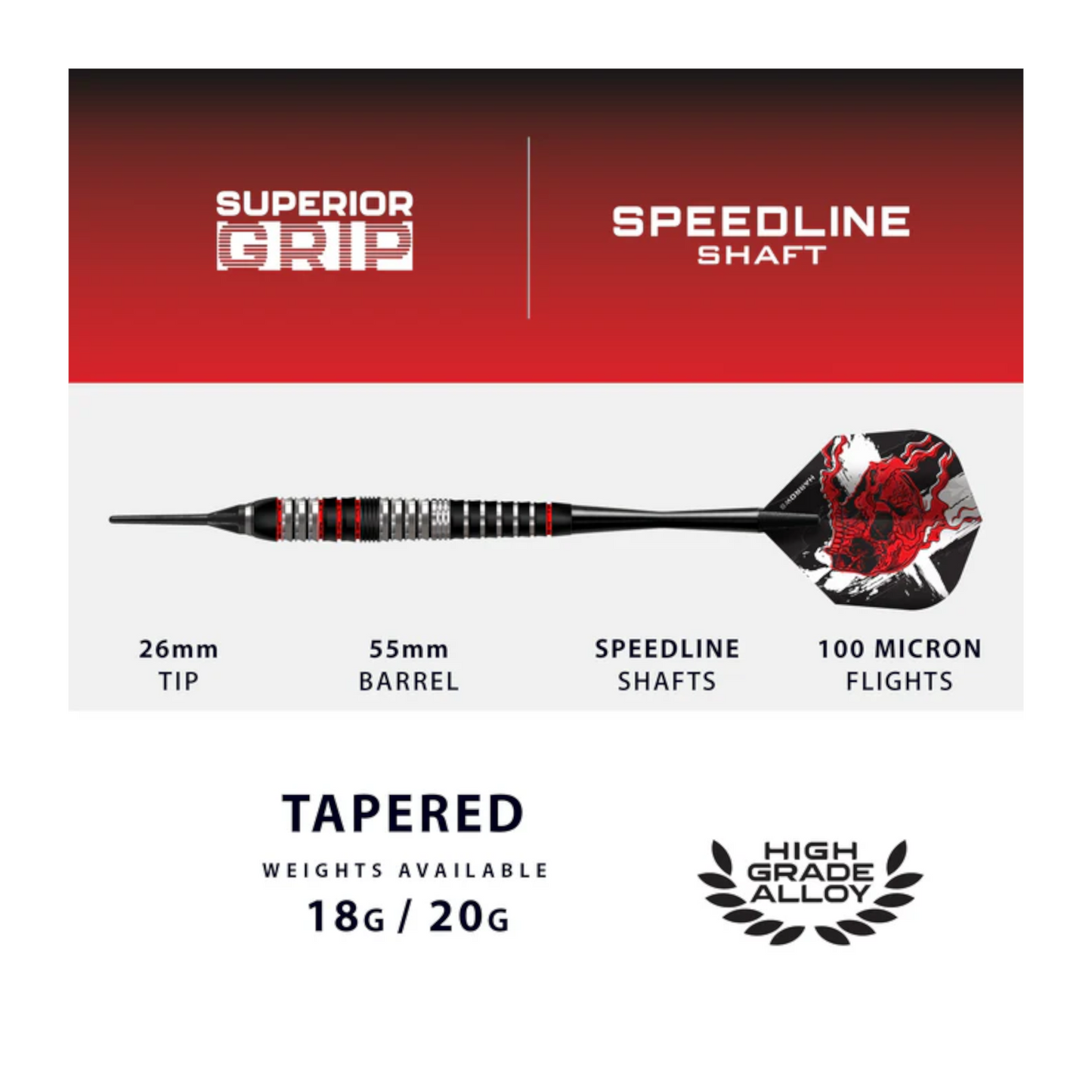 Softdart HARROWS Heavy Metal