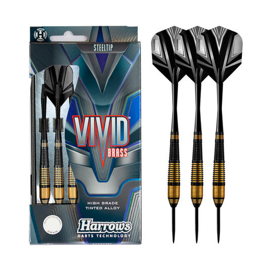 Steeldart HARROWS Vivid Black