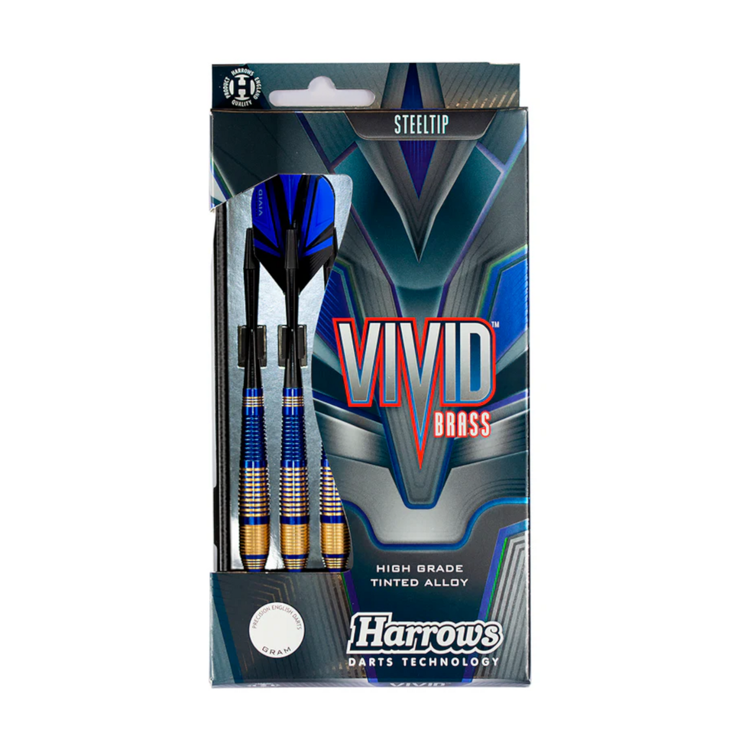 Steeldart HARROWS Vivid Blue