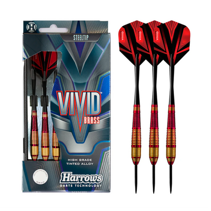 Steeldart  HARROWS Vivid Red