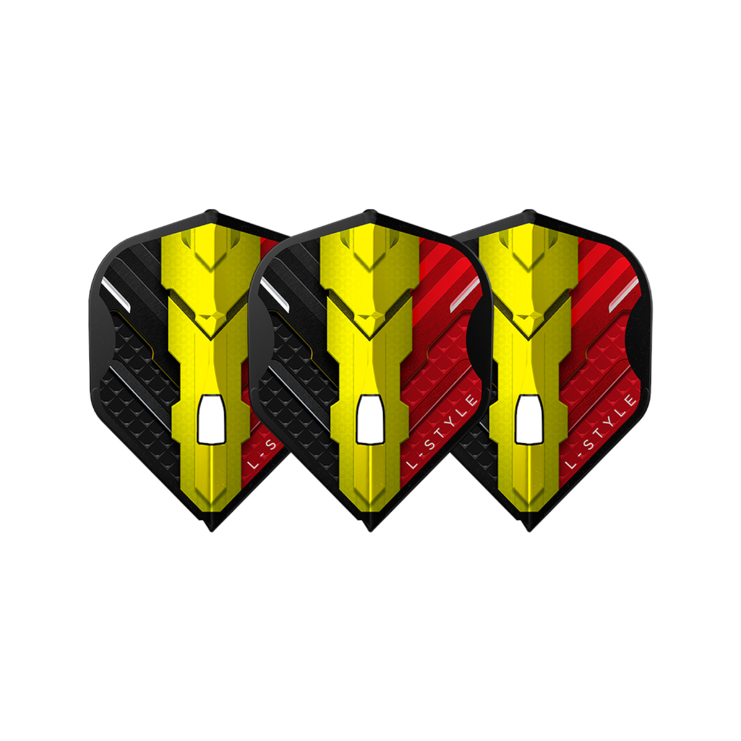 Dart Flights L-Style Signature Champagne Flight: L1PRO V Series Type C Black