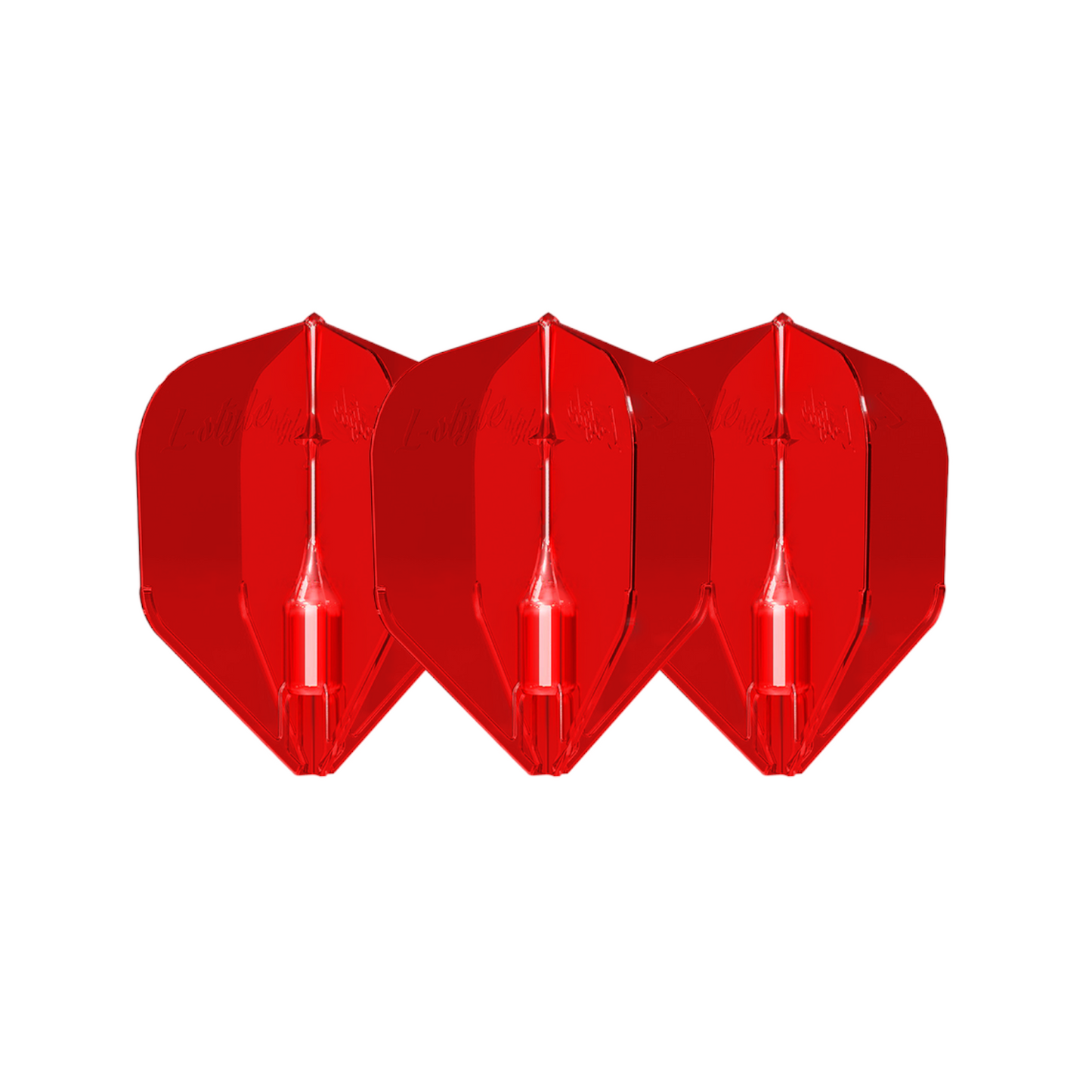 Dart Flights L-Style L3EZ Fantom Red