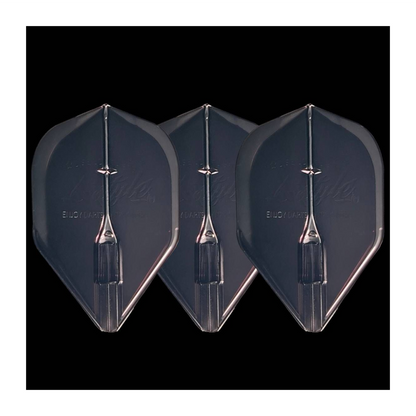 Dart Flights L-Style L1EZ Fantom Black