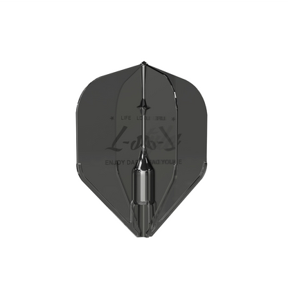 Dart Flights L-Style L1EZ Fantom Black