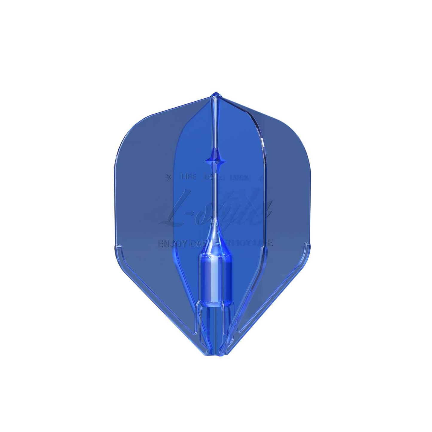 Dart Flights L-Style L1EZ Fantom Blue